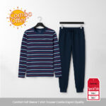 Comfort full sleeve t shirt trouser combo export quality o