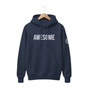 Awesome Masked Hoodie – Navy Blue Edition