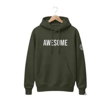 Awesome Masked Hoodie – Olive Edition