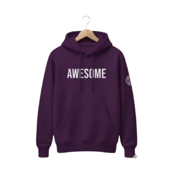 Awesome Masked Hoodie – Purple Edition